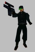 Polizia militare con MP5